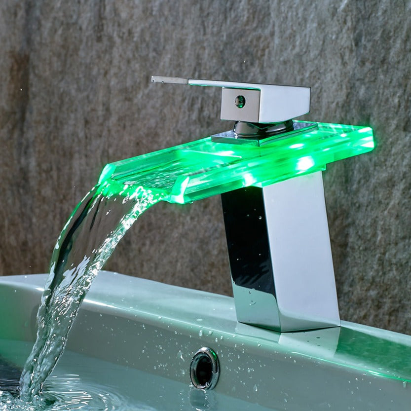 Robinet Salle de Bain à lumière LED